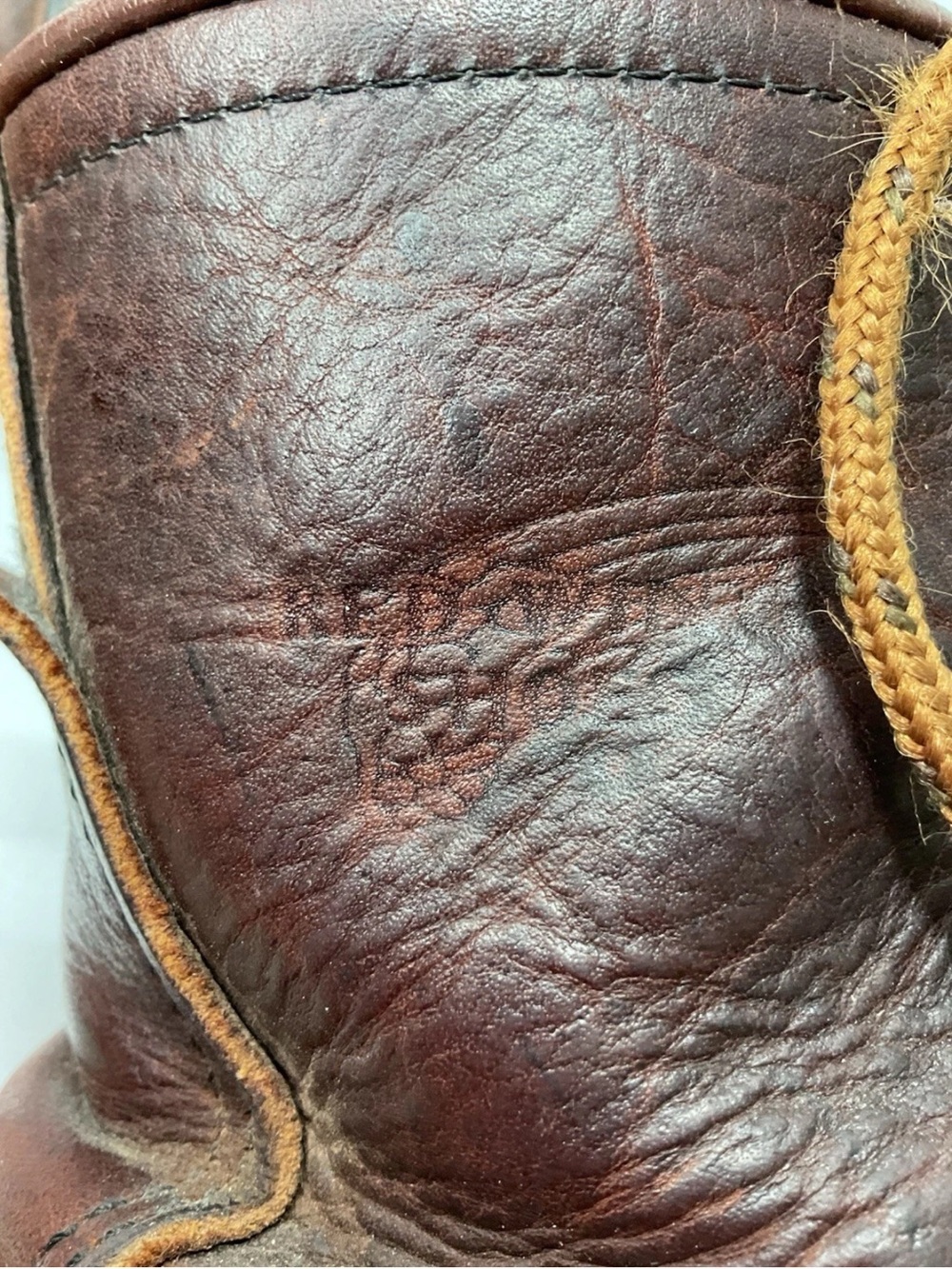 Red Wing ANSI Z41 PT99 M1/75 C/75 Mens Leather Steel Toe Boots Size 10 - Picture 7 of 15